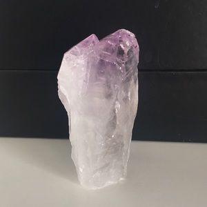 Amethyst Rough Cut Standing Gemstone, Gem, Rocks